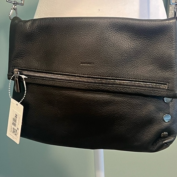 NWT Hammitt Large VIP Black/Gunmetal Crossbody - Picture 5 of 15